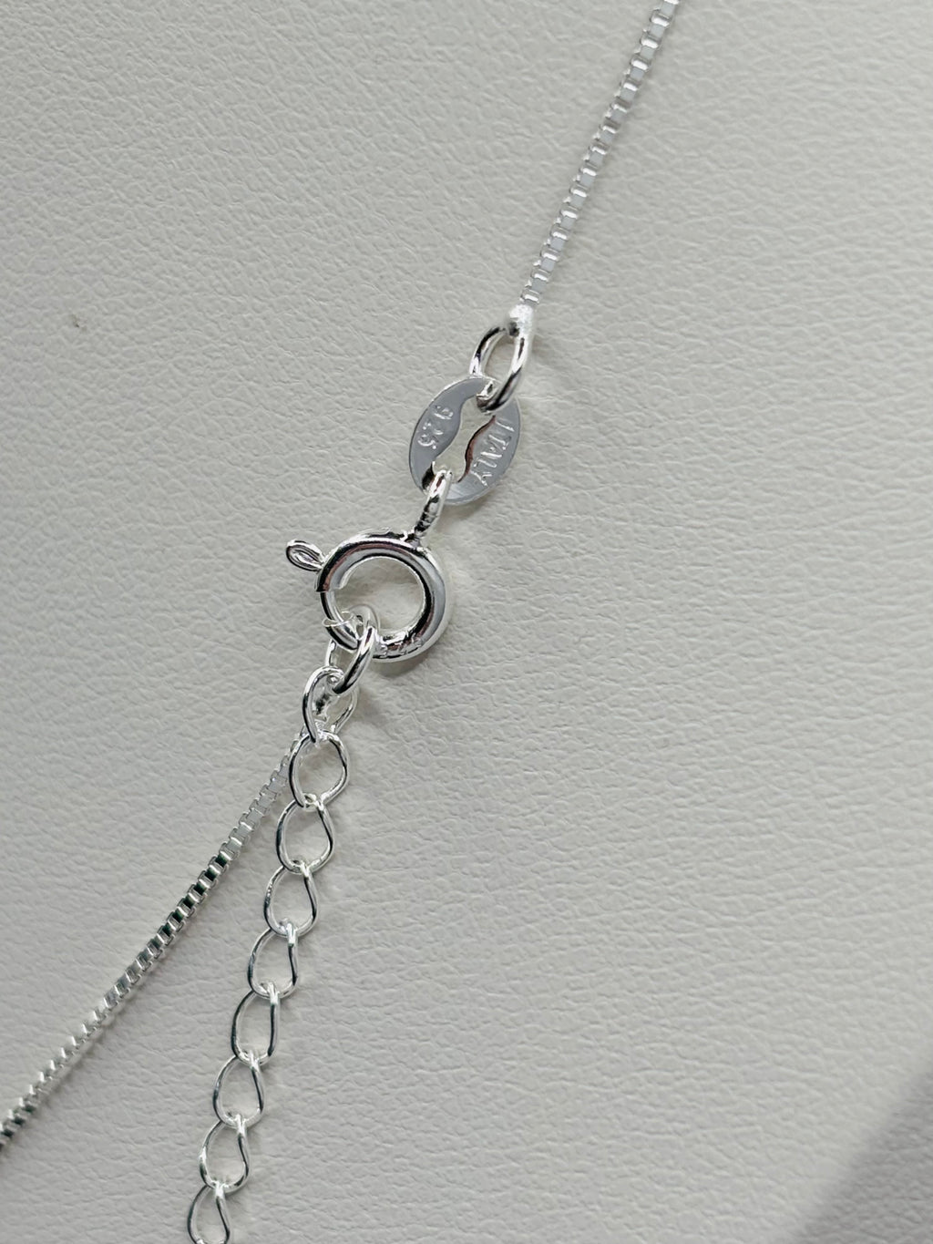 S925 Silver 2 Hearts Necklace