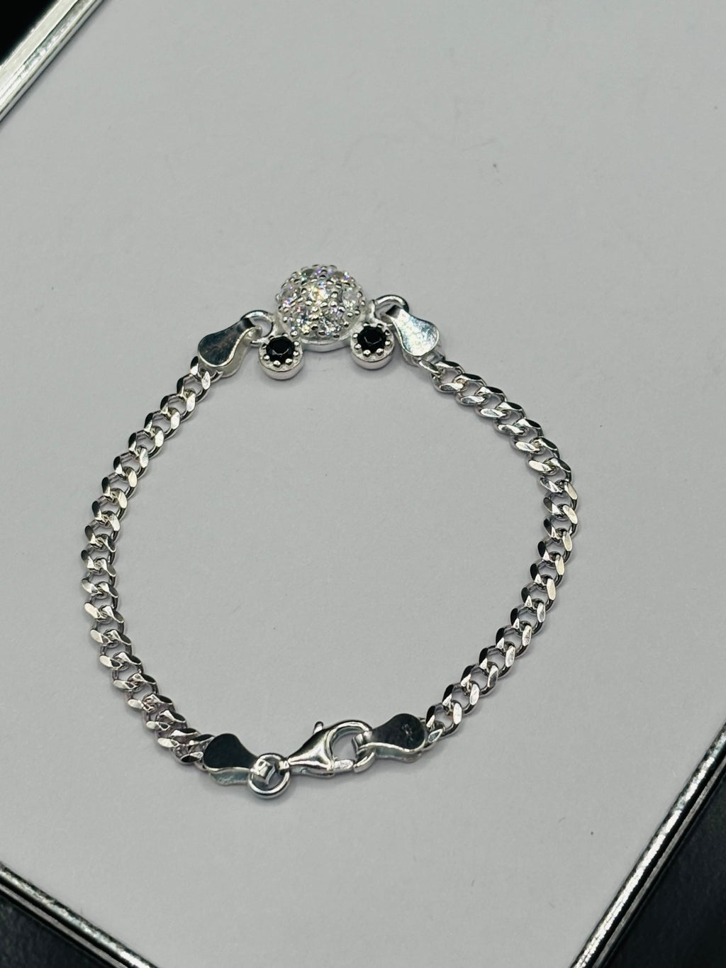 S925 Silver MM Kids Bracelet