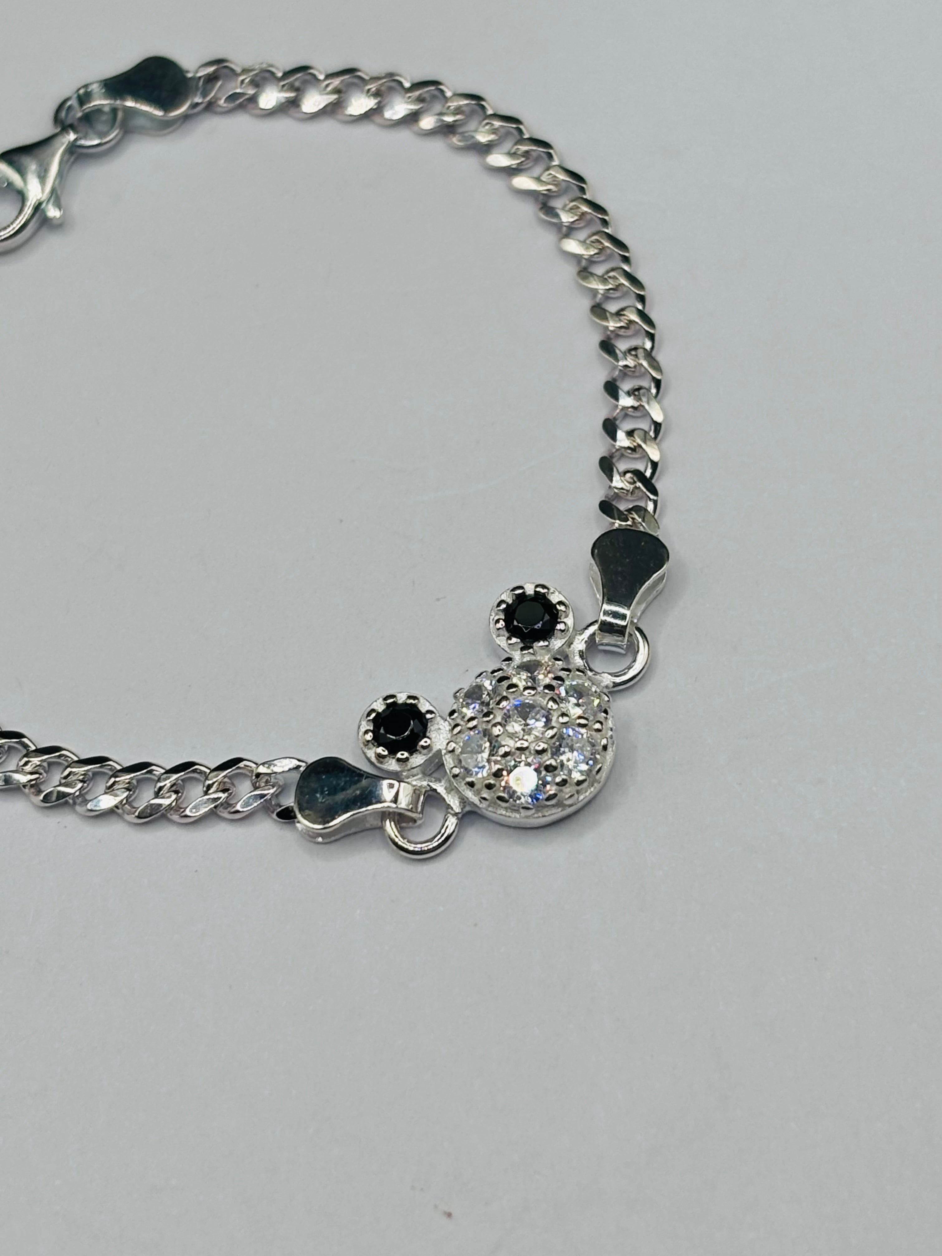 S925 Silver MM Kids Bracelet