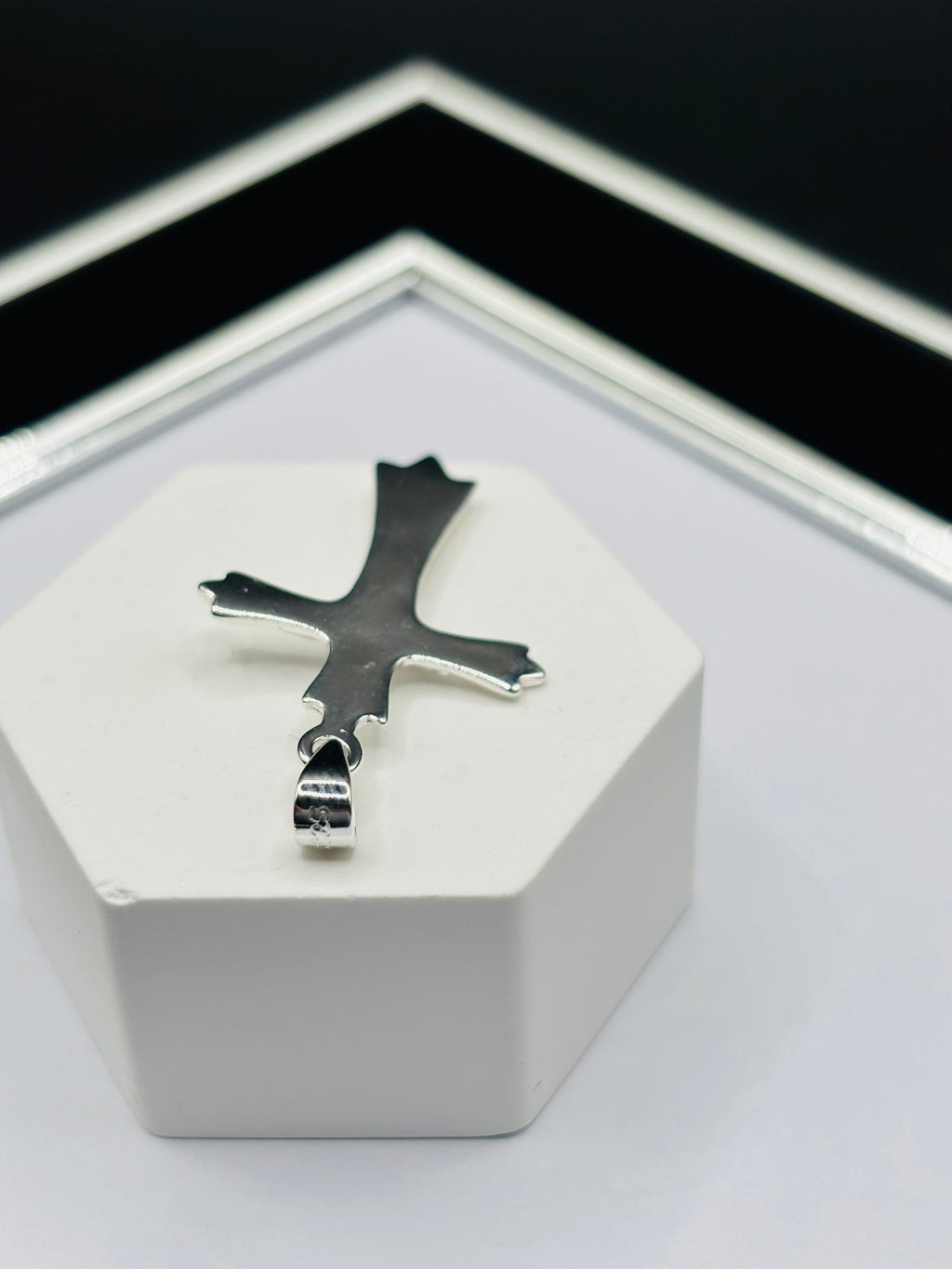 S925 Silver Cross Pendant