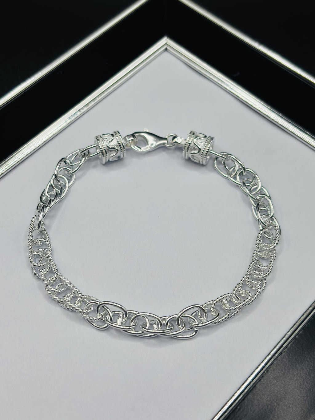 S925 Silver Double Bracelet