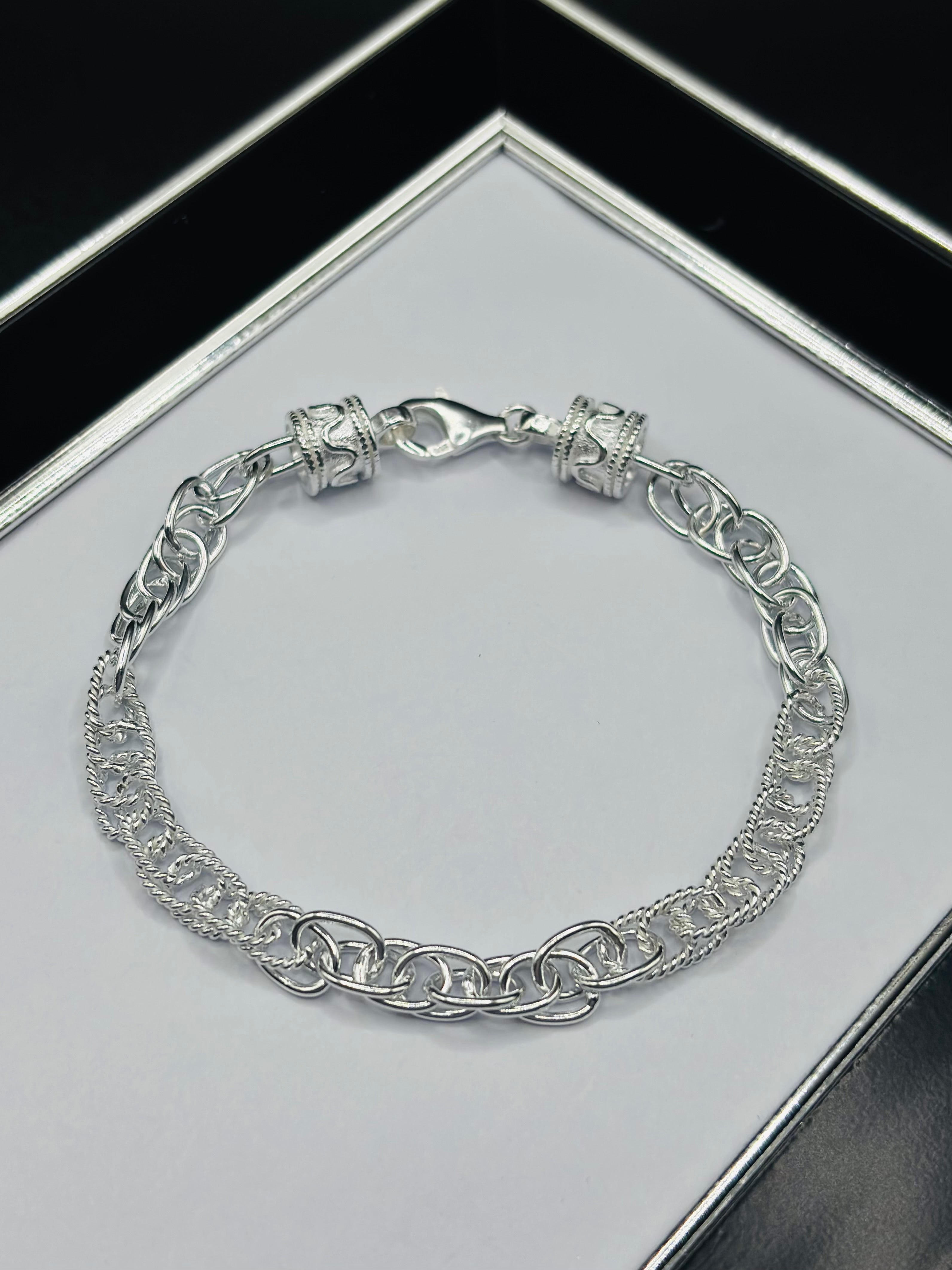 S925 Silver Double Bracelet