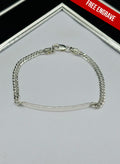 S925 Silver Name Japan Style Kids Bracelet