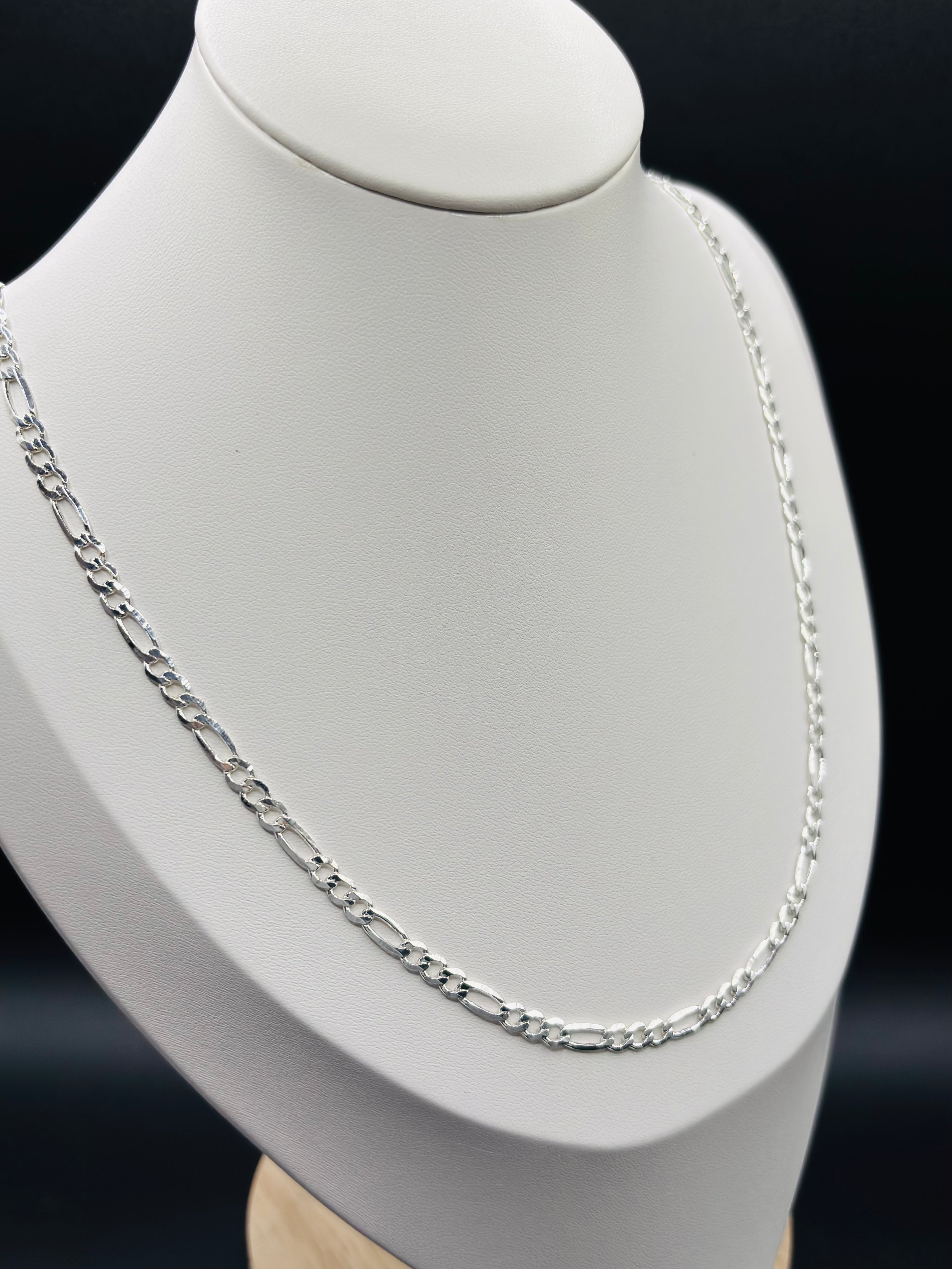S925 Silver Figaro Chain