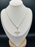 S925 Silver Cross Necklace