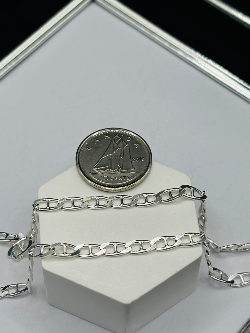 S925 Silver Anchor Chain