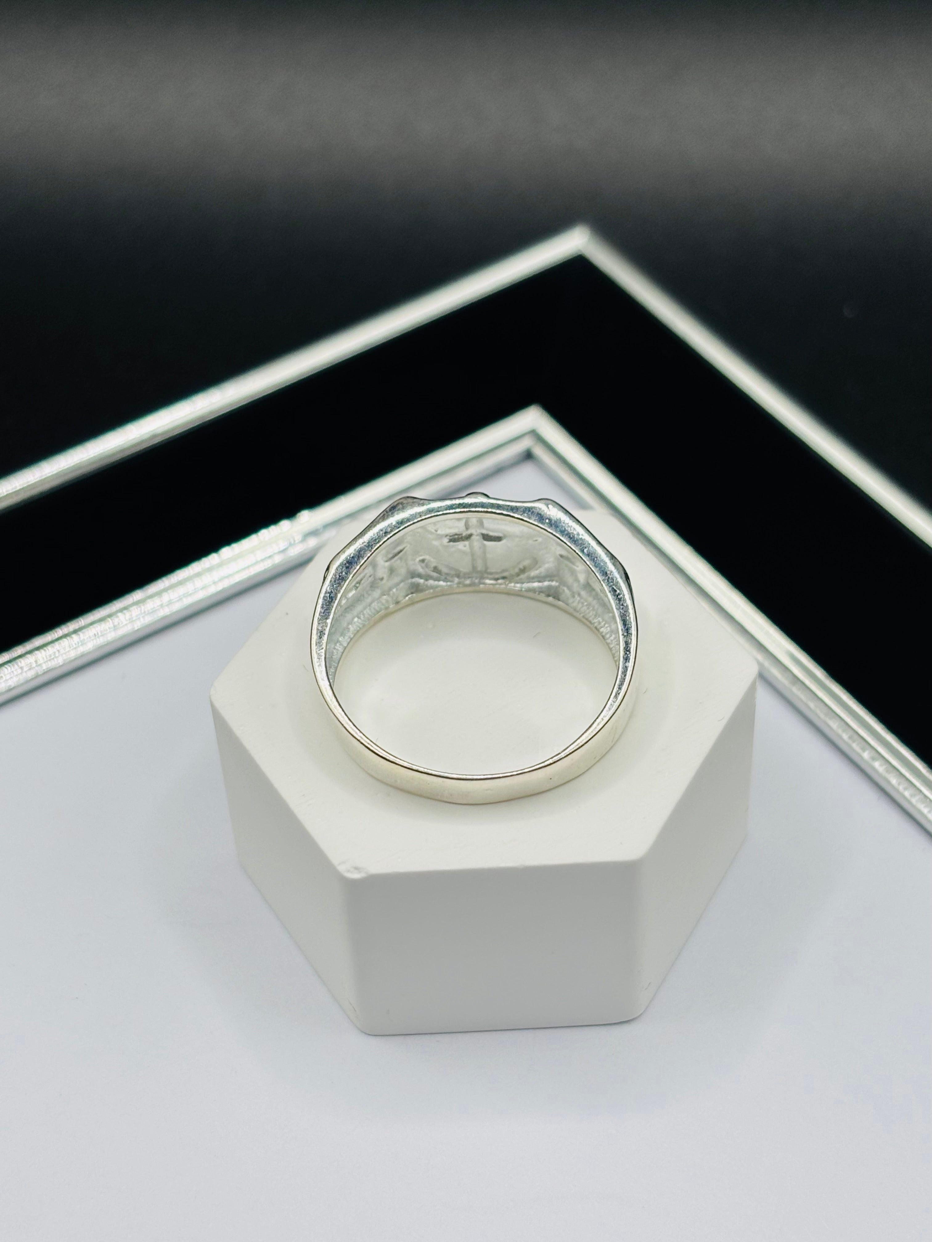 S925 Silver Anchor Ring