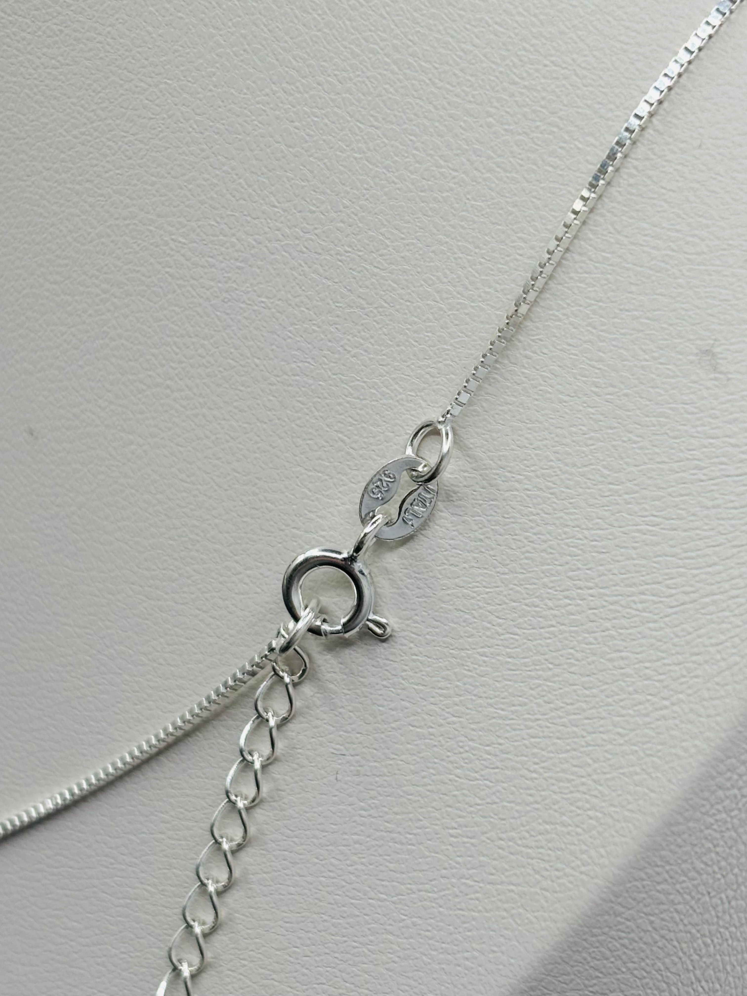 S925 Silver 3 Hearts Necklace