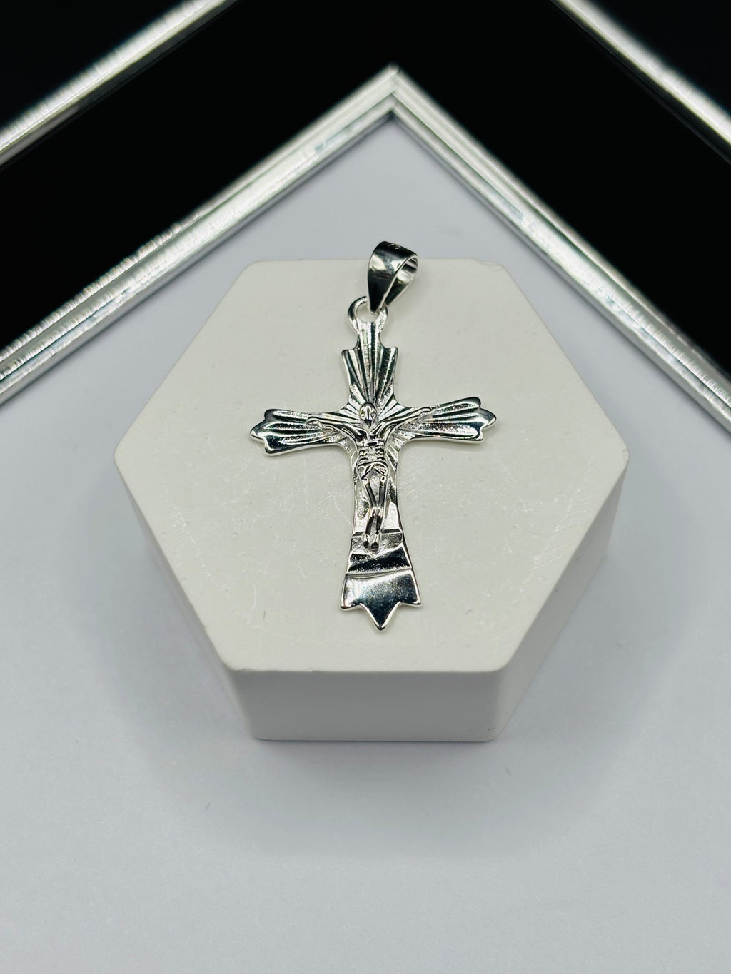 S925 Silver Cross Pendant