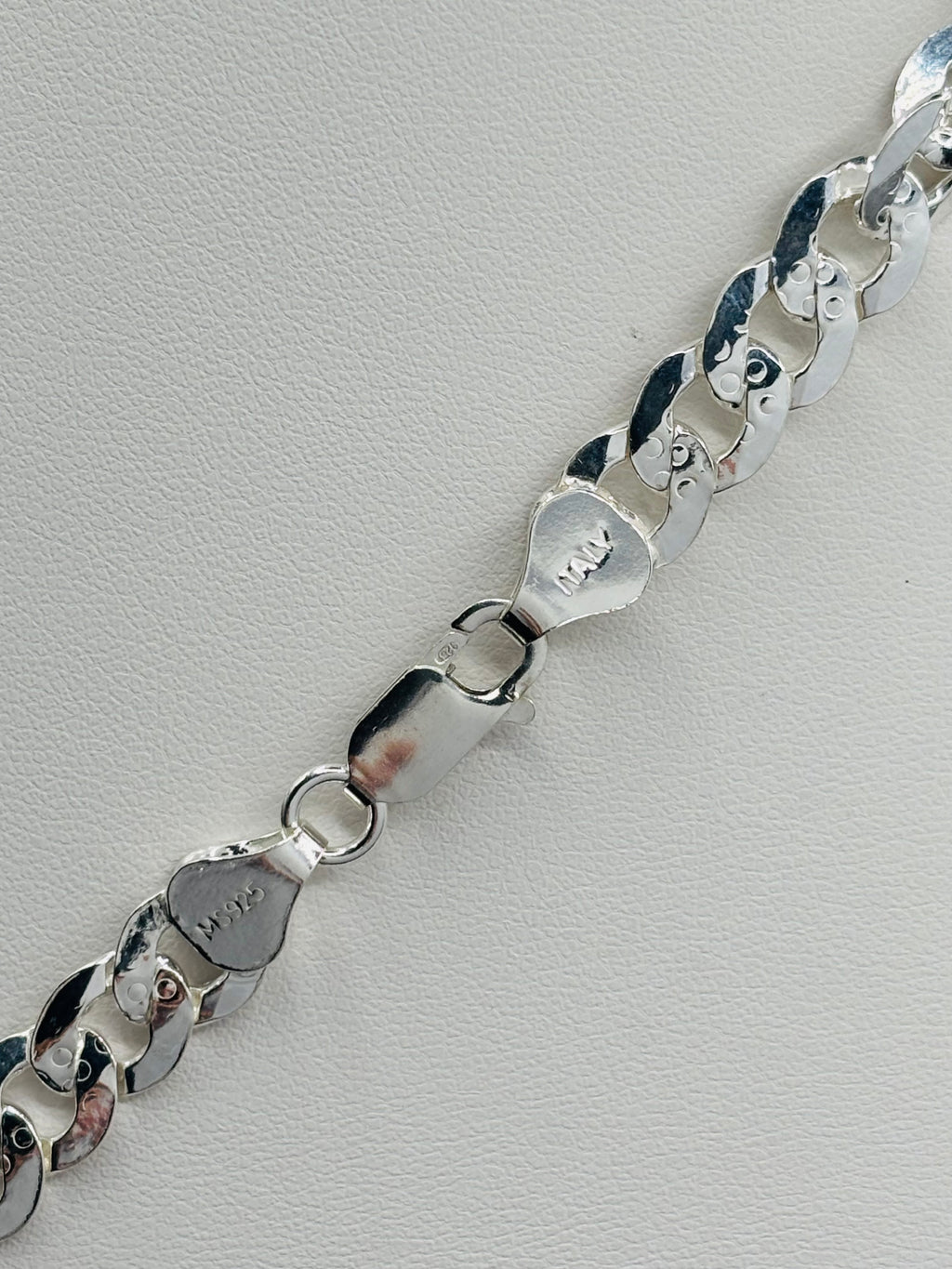 S925 Silver Flat Curb Chain