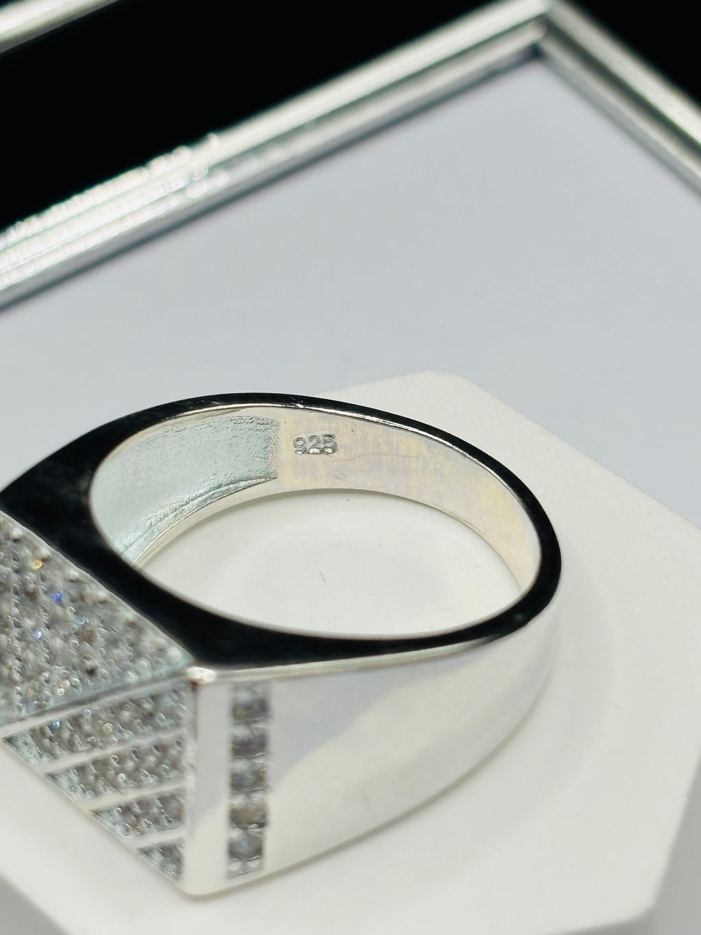 S925 Silver Stone Ring