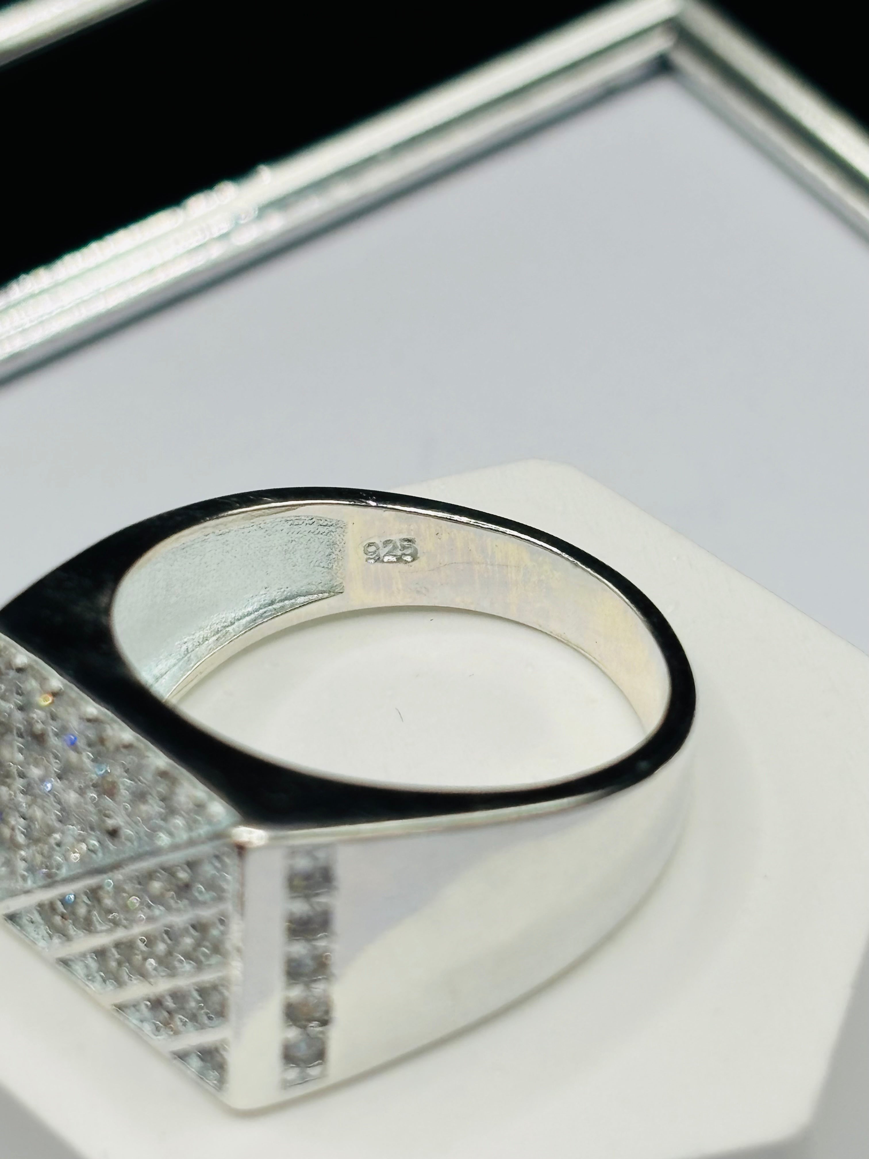 S925 Silver Stone Ring