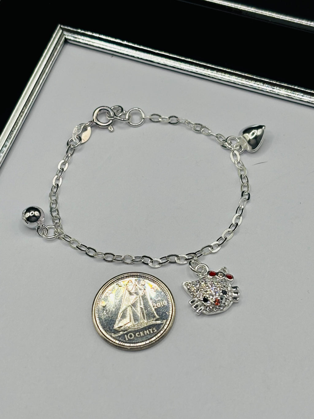 S925 Silver HK Kids Bracelet