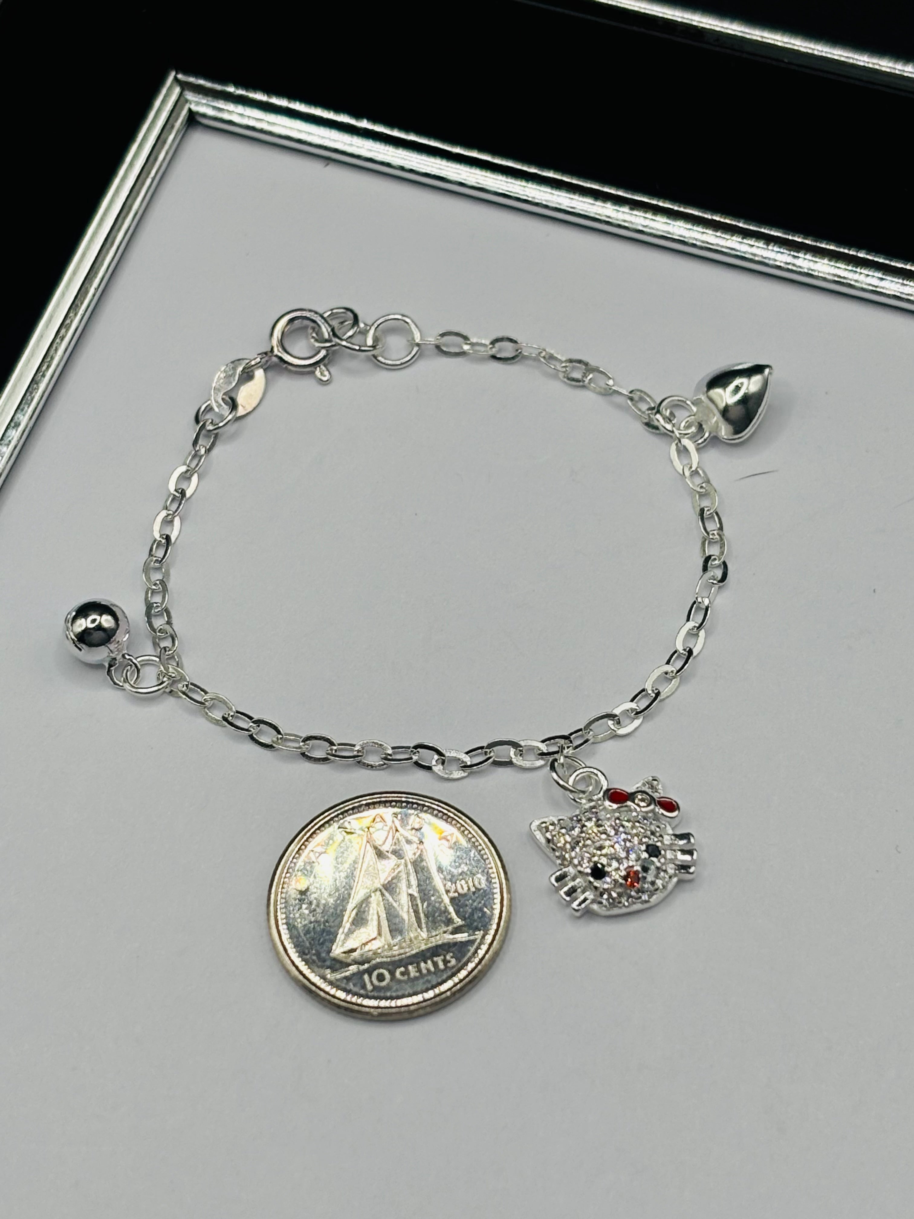 S925 Silver HK Kids Bracelet