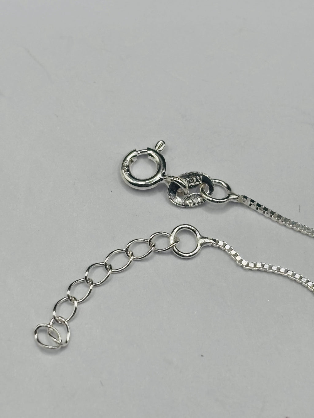 S925 Silver Heart Butterfly Anklet