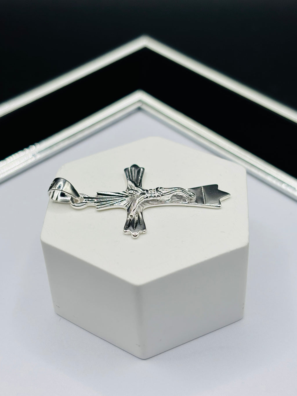S925 Silver Cross Pendant