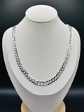 S925 Silver Flat Curb Chain