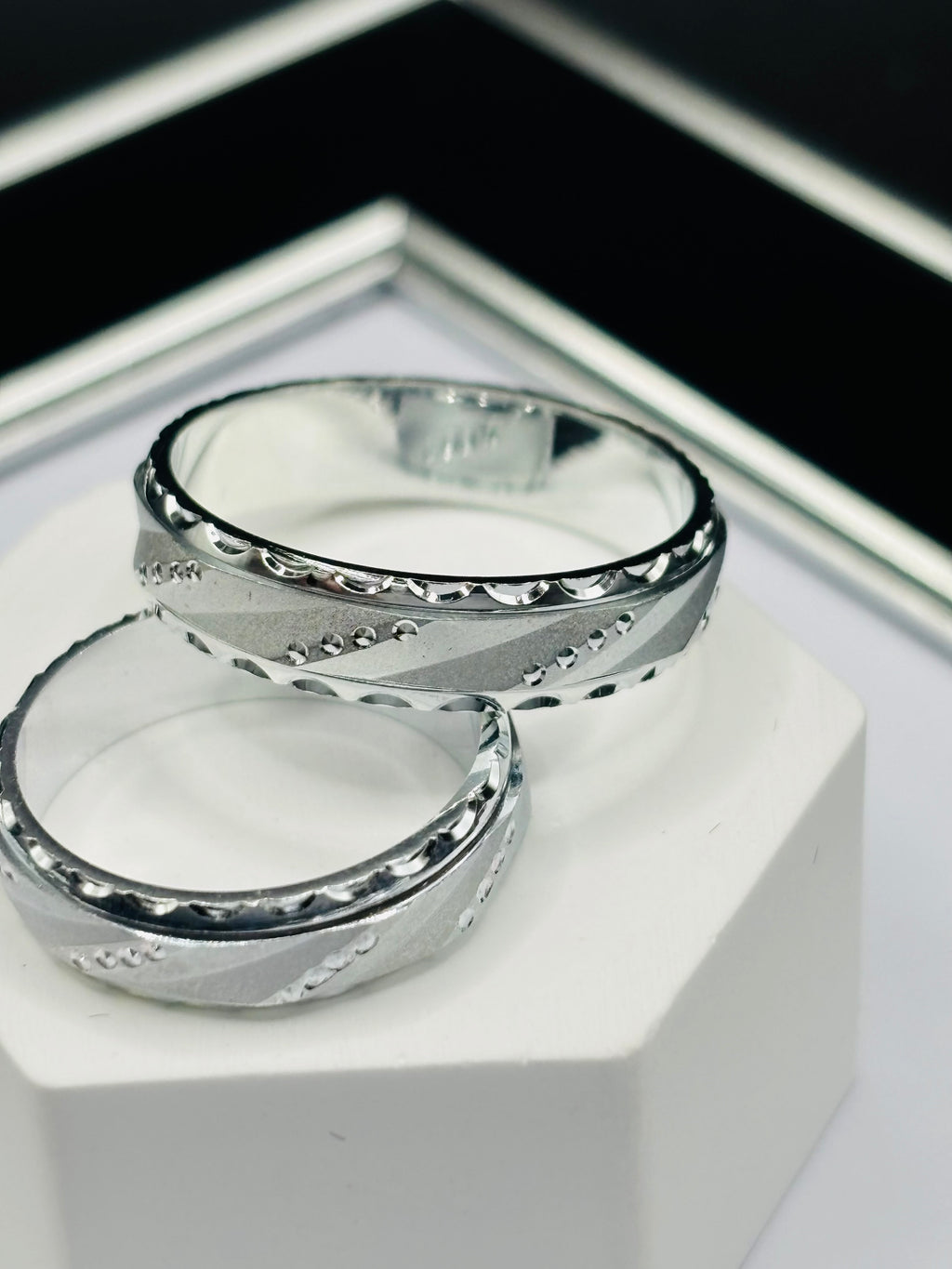 S925 Silver Couple Ring
