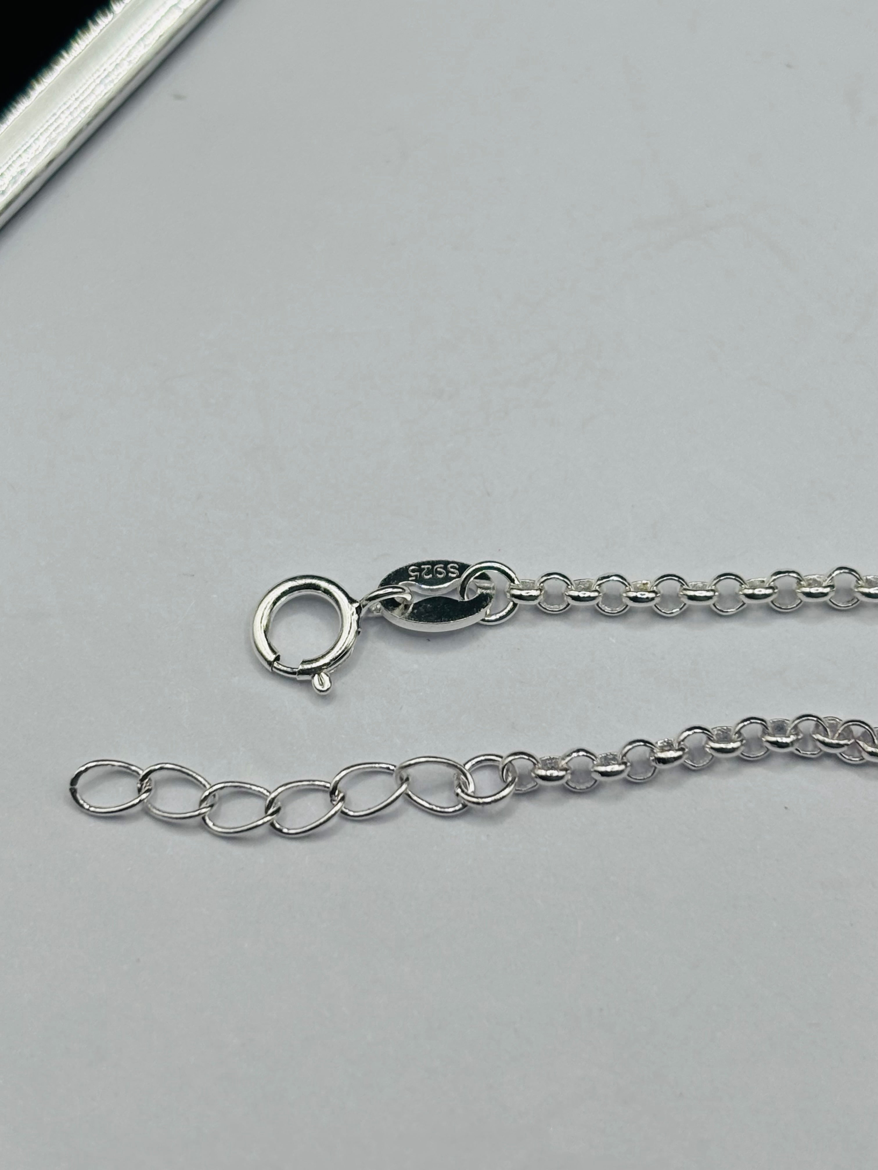 S925 Silver Clover Anklet