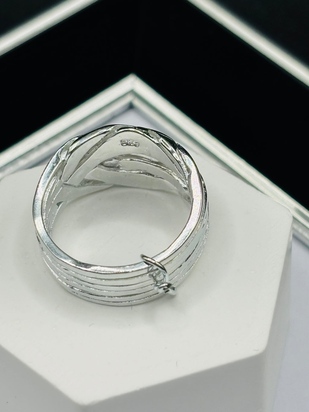 S925 Silver Puzzle 6 Rings