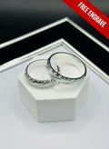 S925 Silver Couple Ring